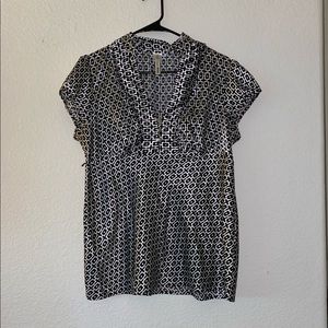 Heart Soul Patterned Blouse